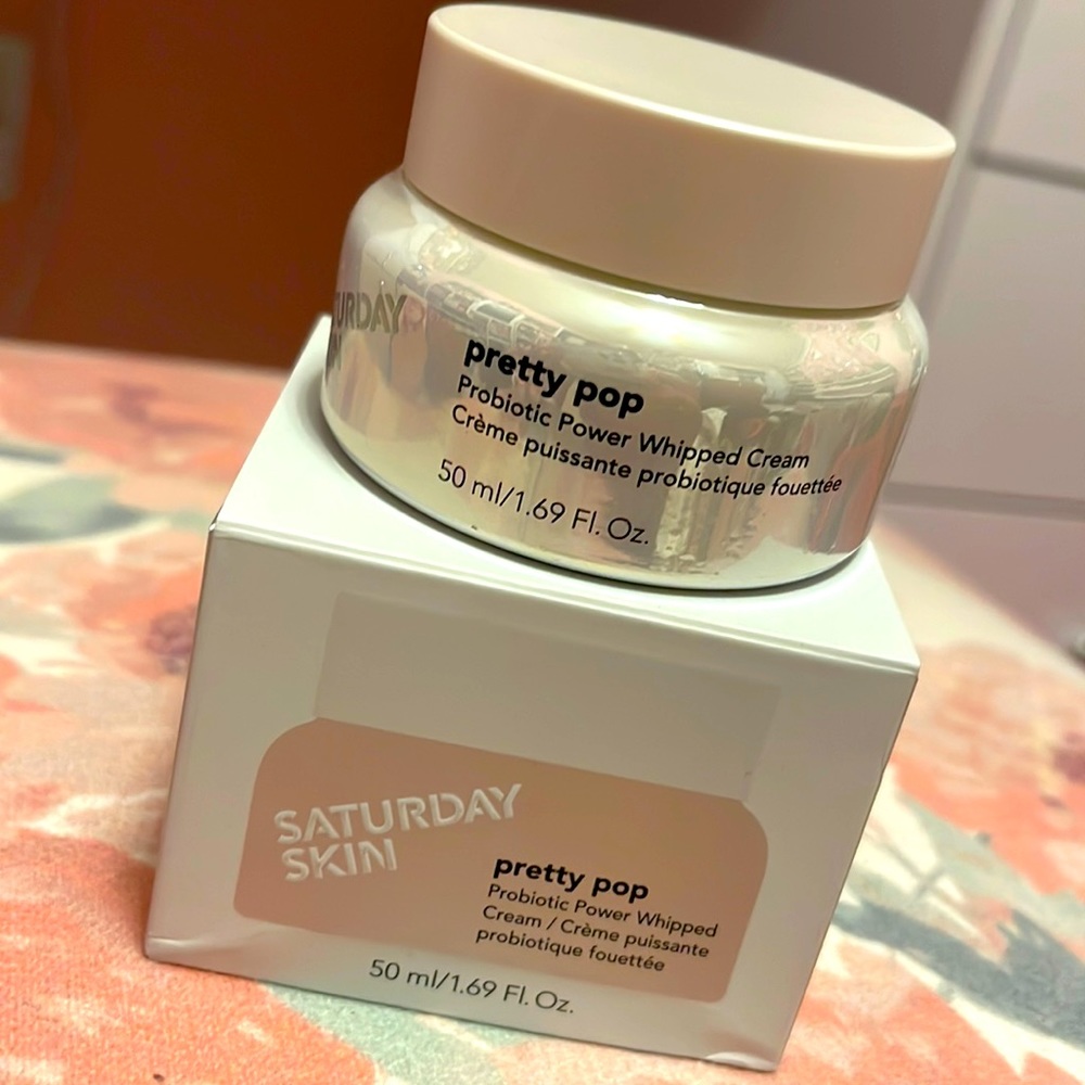 SOLD!!! SATURDAY SKIN  Pretty Pop Probiotic Power Whipped Cream